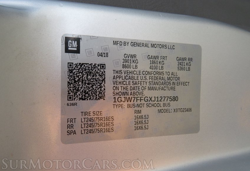 2018 GMC Savana Passenger - Image 68