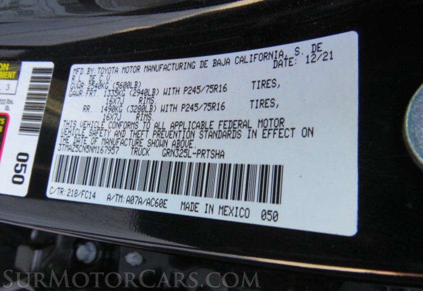2022 Toyota Tacoma - Image 48