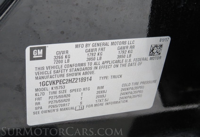 2017 Chevrolet Silverado 1500 - Image 55