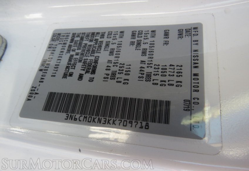 2019 Nissan NV200 Compact Cargo - Image 42