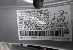 2021 Honda Civic Sedan - Image 9