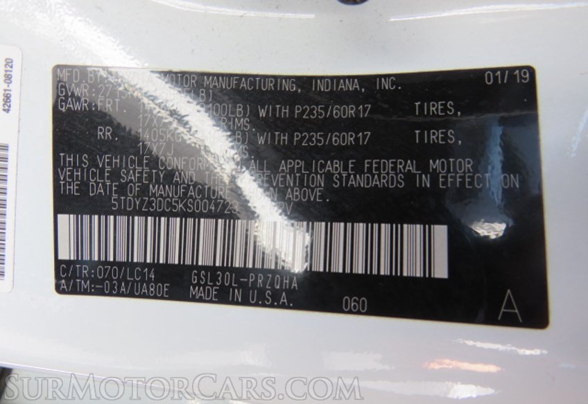 2019 Toyota Sienna - Image 41