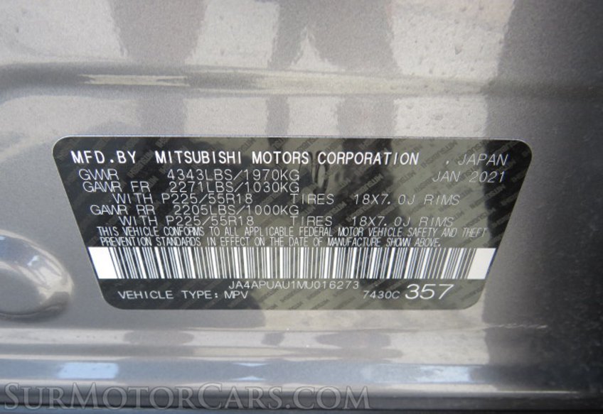 2021 Mitsubishi Outlander Sport - Image 42