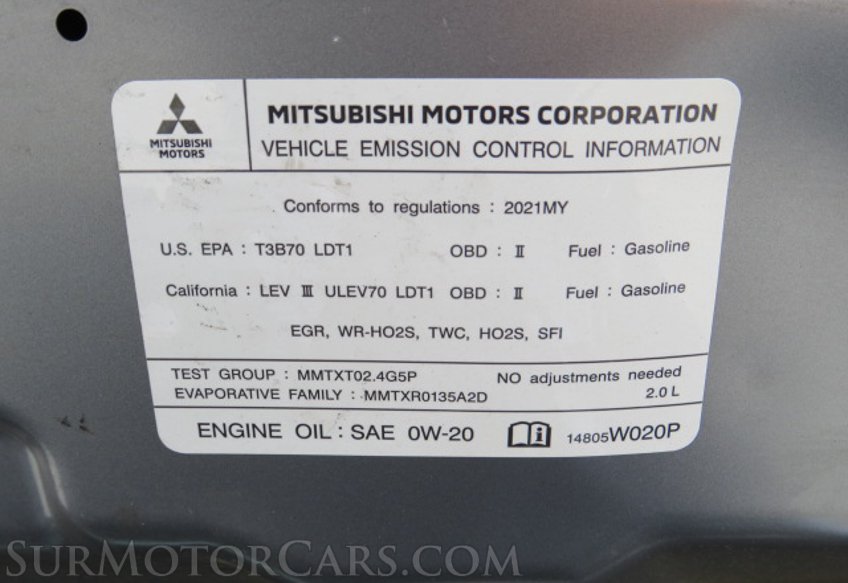 2021 Mitsubishi Outlander Sport - Image 43
