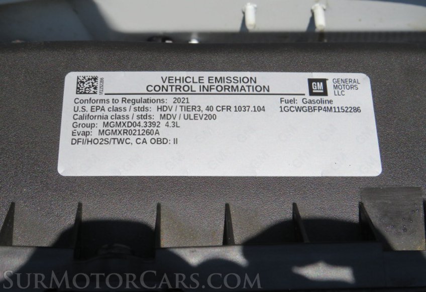 2021 Chevrolet Express Cargo Van - Image 41