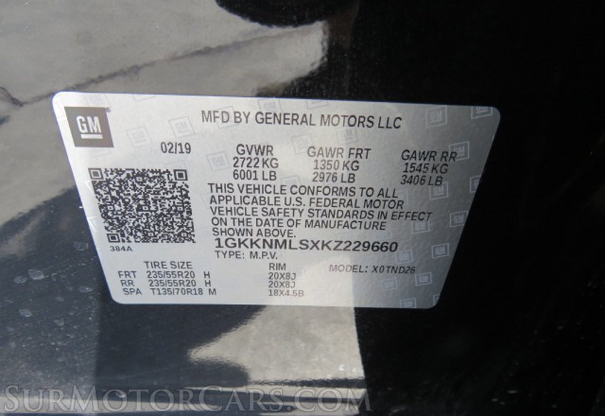 2019 GMC Acadia - Image 55