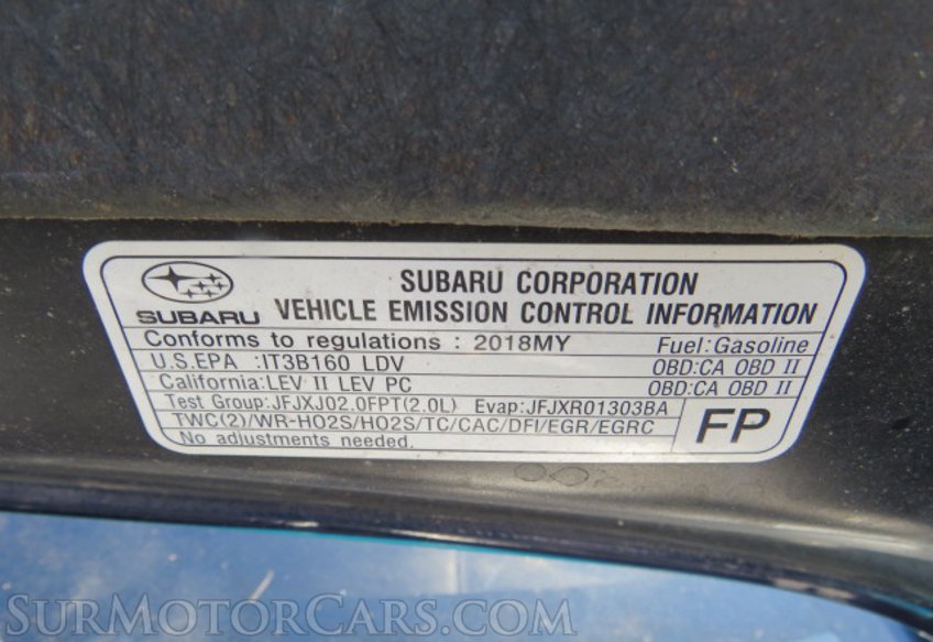 2018 Subaru WRX - Image 53