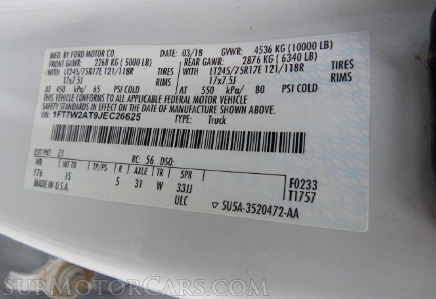 2018 Ford Super Duty F-250 SRW - Image 48