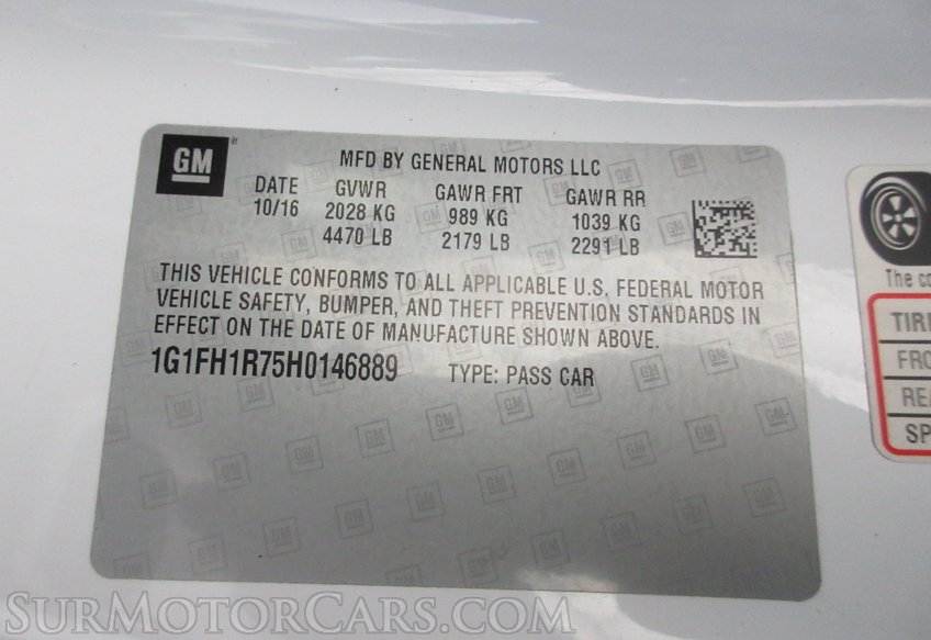 2017 Chevrolet Camaro - Image 59