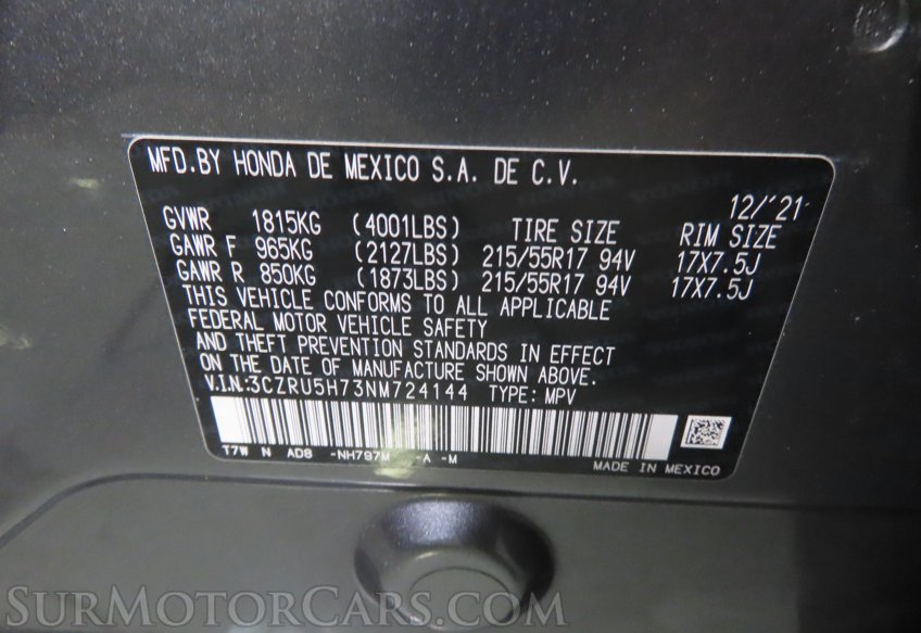 2022 Honda HR-V - Image 55