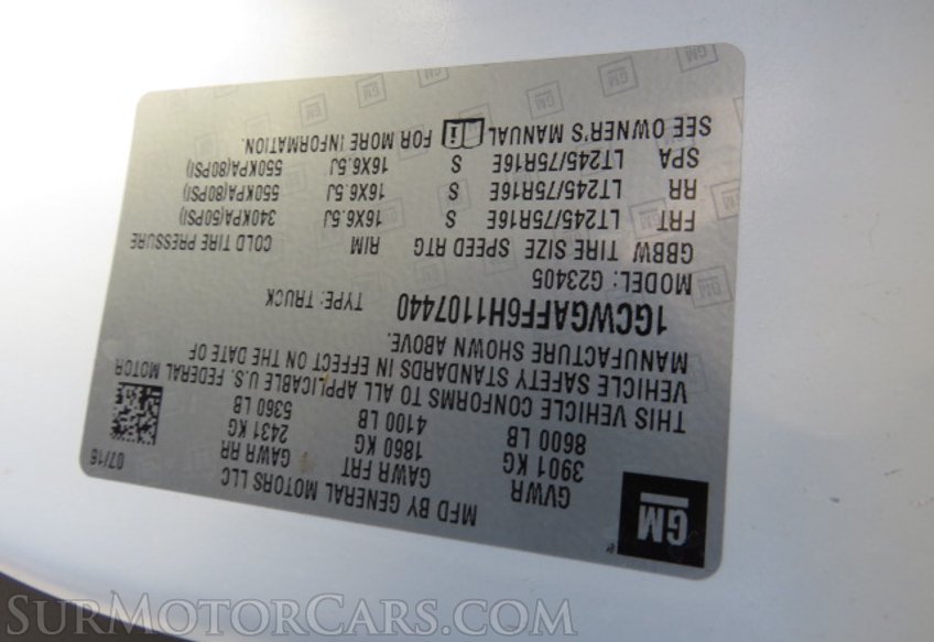 2017 Chevrolet Express Cargo Van - Image 36