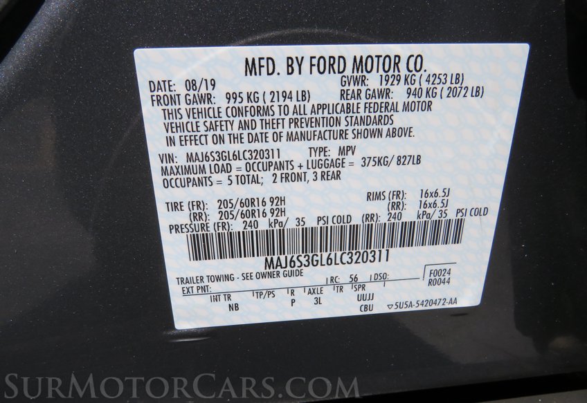 2020 Ford EcoSport - Image 51
