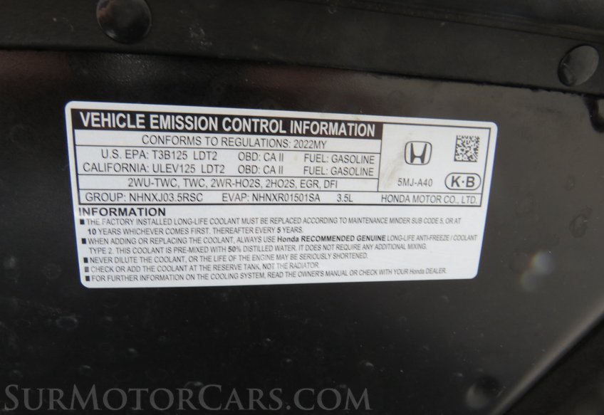 2022 Honda Ridgeline - Image 46