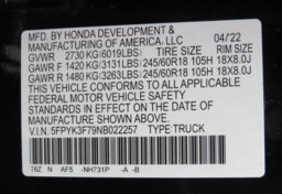 2022 Honda Ridgeline - Image 45