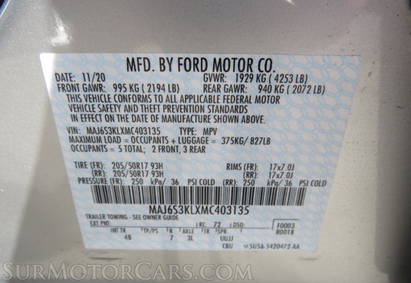2021 Ford EcoSport - Image 54
