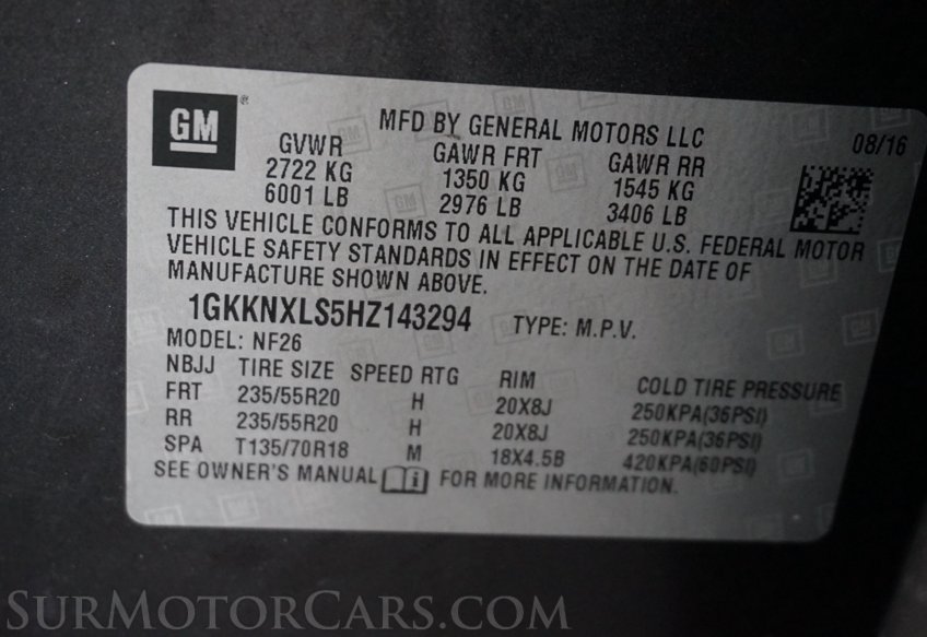 2017 GMC Acadia - Image 70