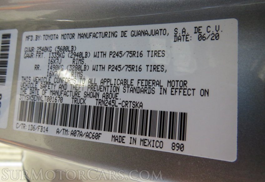 2020 Toyota Tacoma 4WD - Image 47