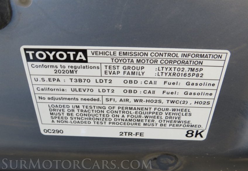 2020 Toyota Tacoma 4WD - Image 45