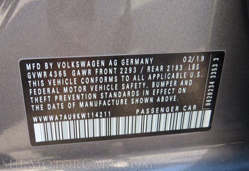 2019 Volkswagen Golf R - Image 60