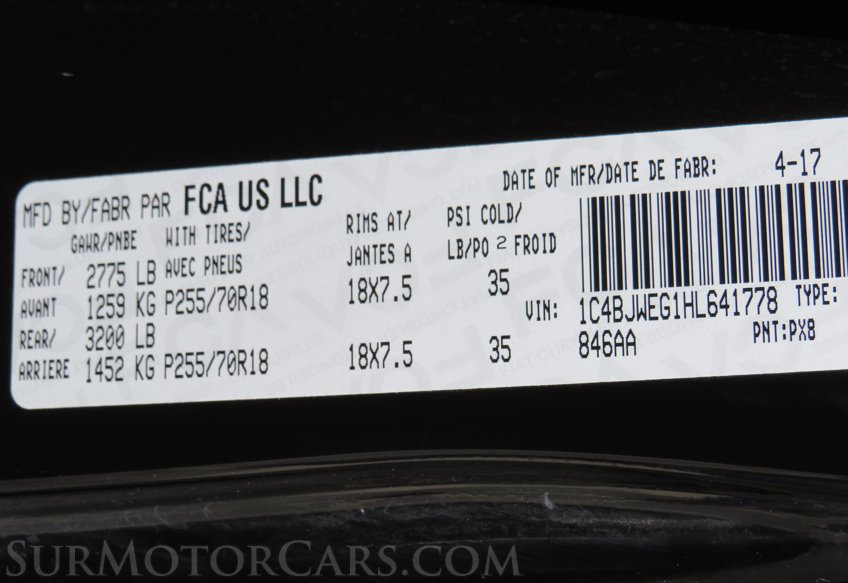 2017 Jeep Wrangler Unlimited - Image 55