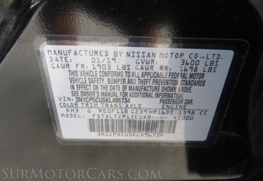 2019 Nissan Kicks - Image 47