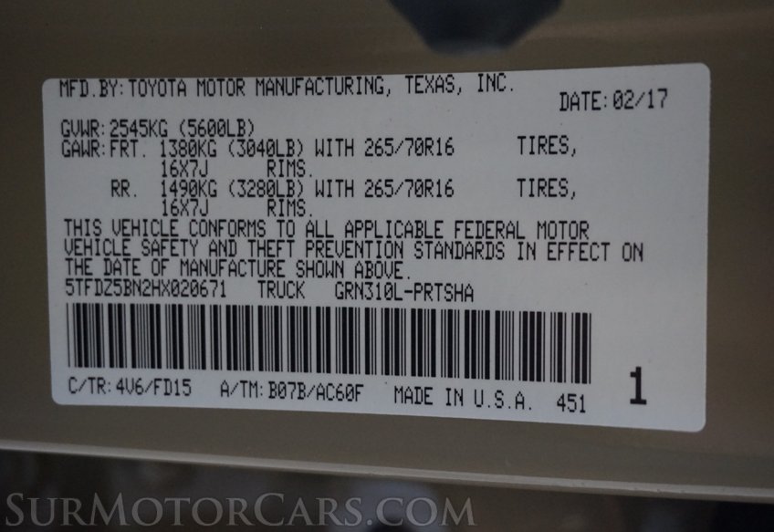 2017 Toyota Tacoma - Image 49