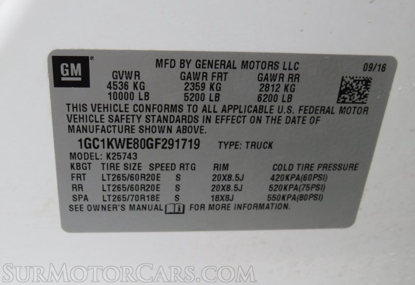 2016 Chevrolet Silverado 2500HD - Image 56