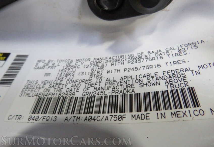 2015 Toyota Tacoma - Image 28