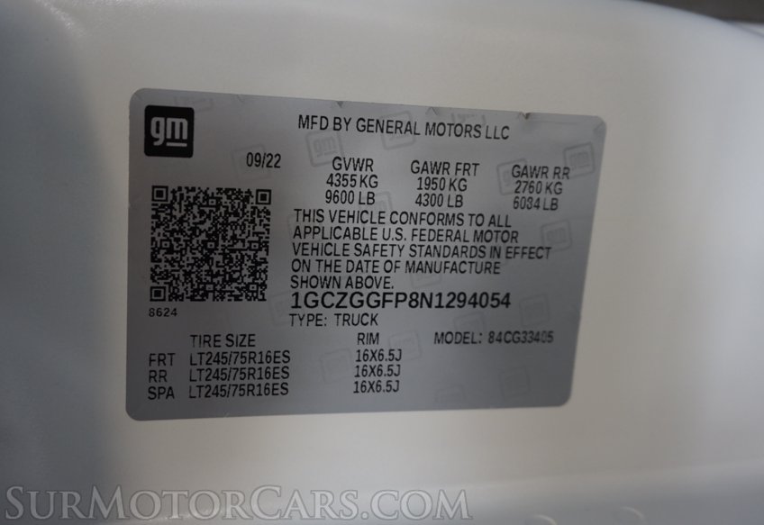 2022 Chevrolet Express - Image 55