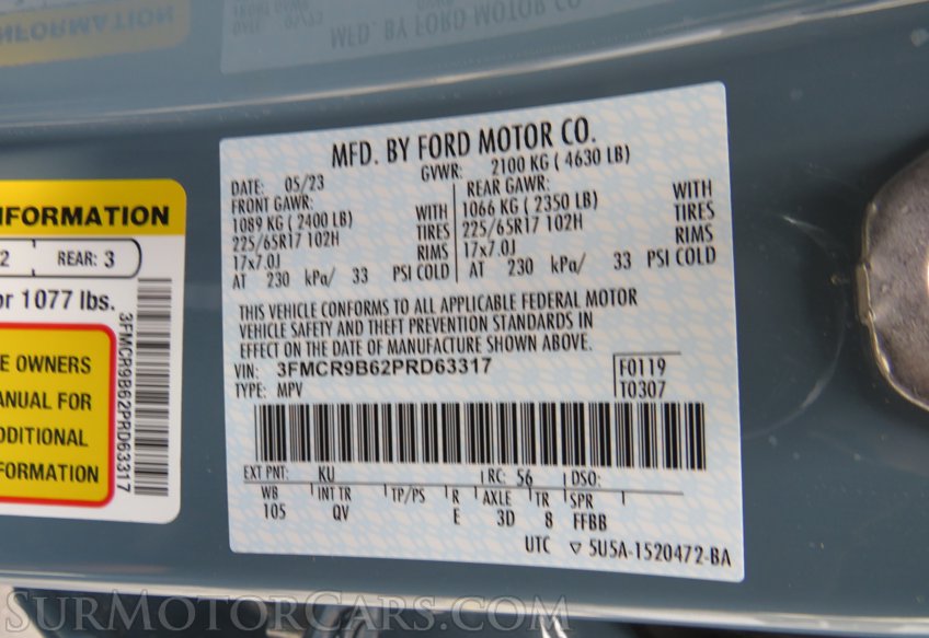 2023 Ford Bronco Sport - Image 67