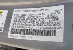 2020 Honda Accord Sedan - Image 49