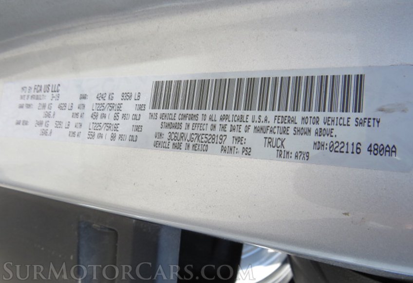 2019 Ram ProMaster Cargo Van - Image 65