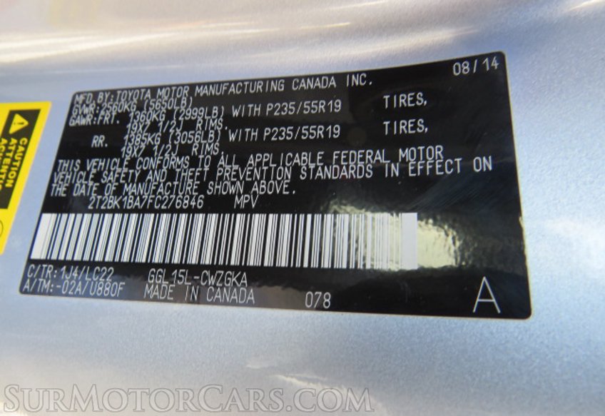 2015 Lexus RX 350 - Image 60