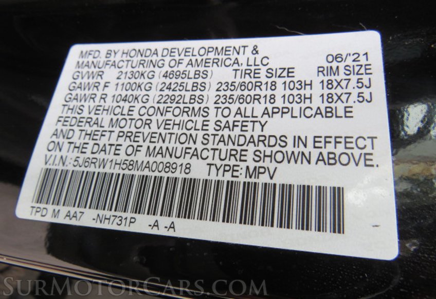 2021 Honda CR-V - Image 50