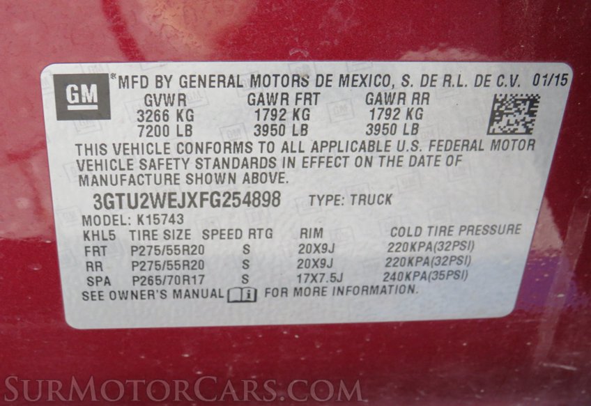 2015 GMC Sierra 1500 - Image 67