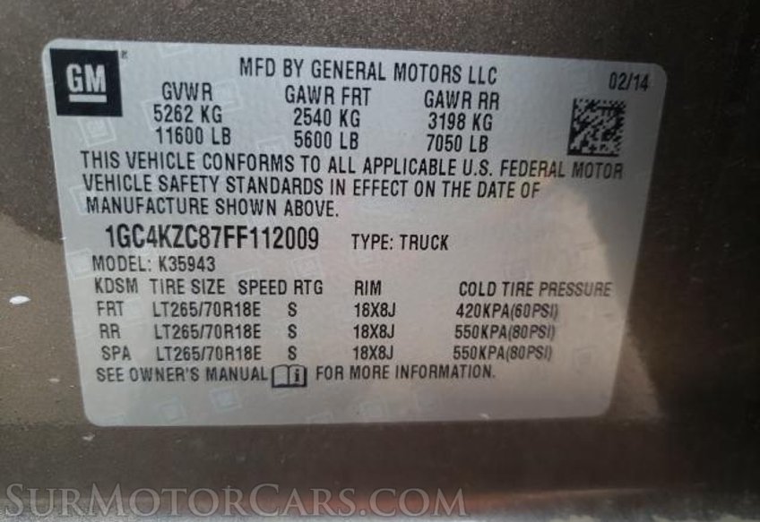 2015 Chevrolet Silverado 3500HD - Image 9