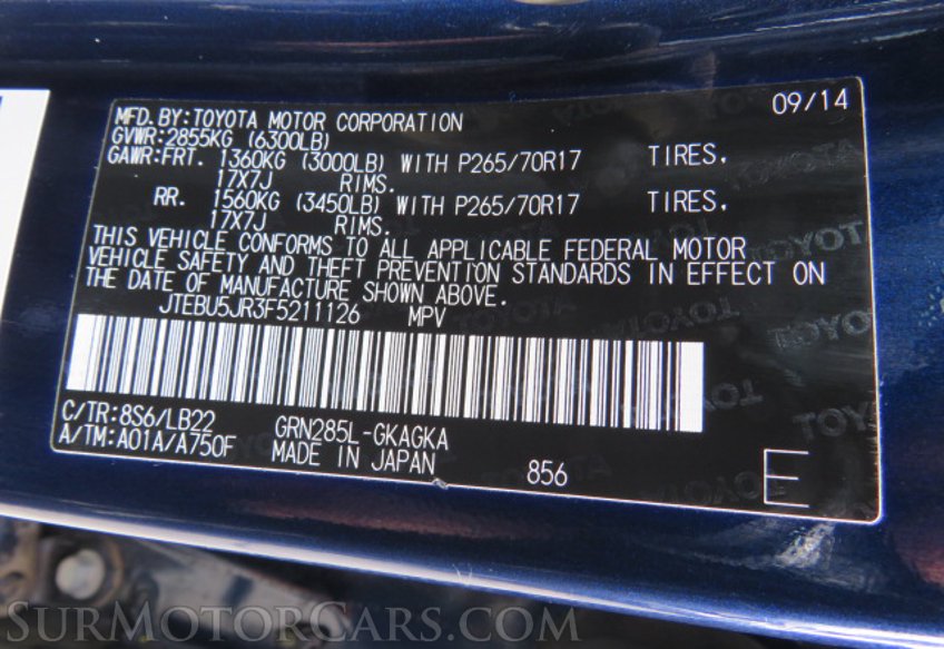 2015 Toyota 4Runner - Image 52