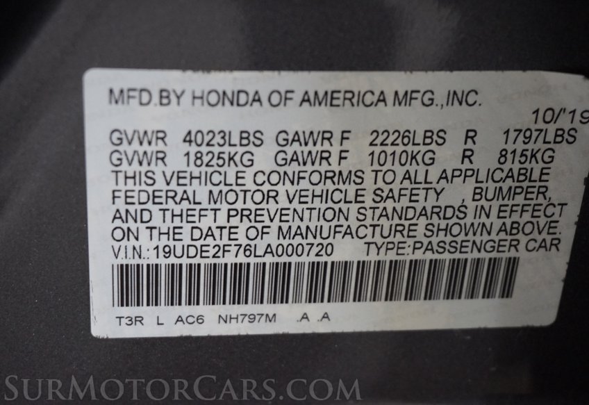 2020 Acura ILX - Image 56