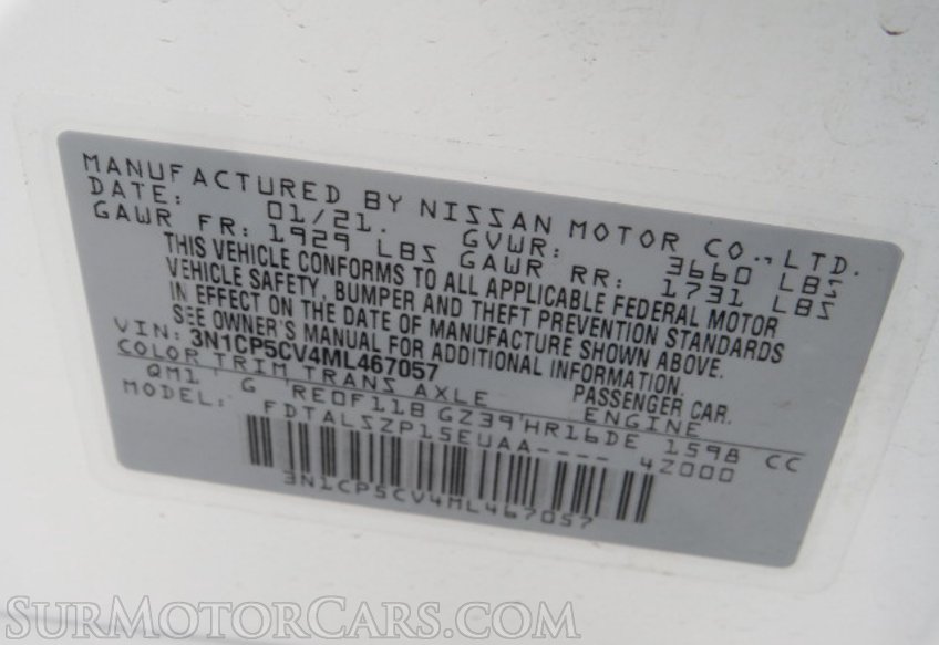 2021 Nissan Kicks - Image 49