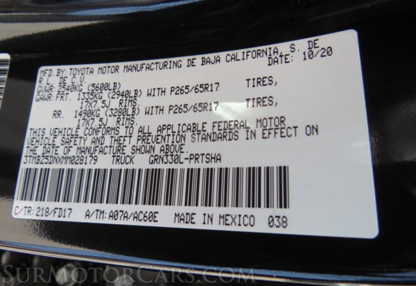 2021 Toyota Tacoma - Image 53