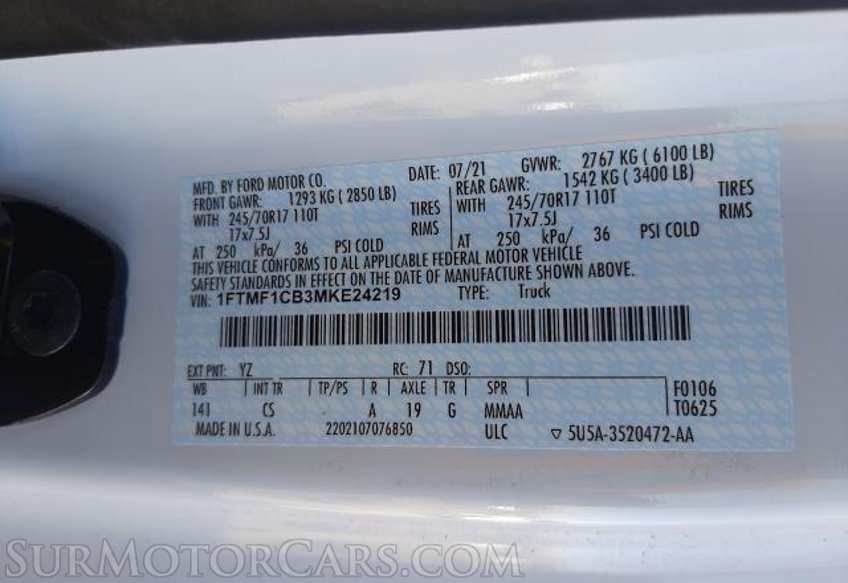 2021 Ford F-150 - Image 8