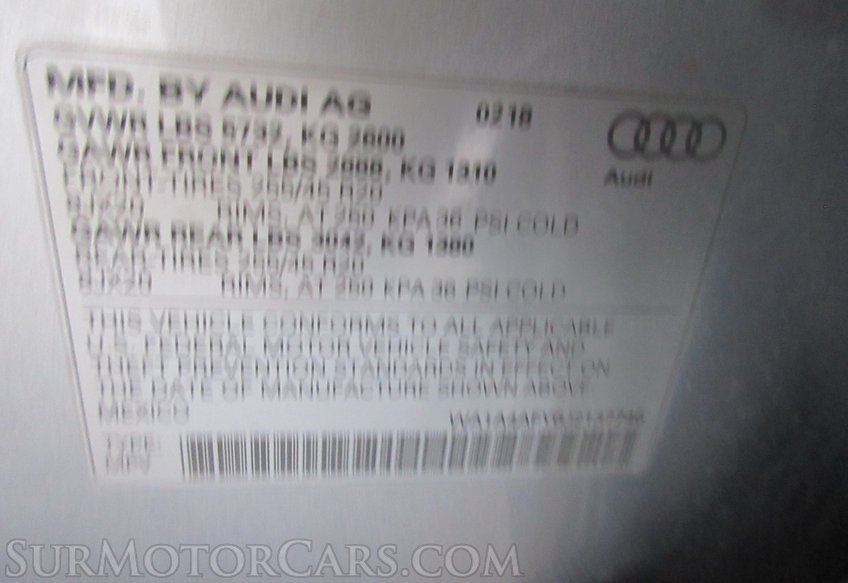 2018 Audi SQ5 - Image 71