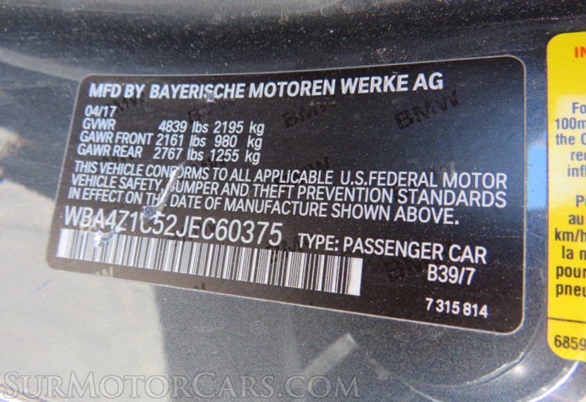 2018 BMW 4 Series - Image 47