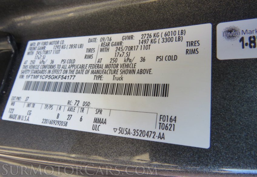 2016 Ford F-150 - Image 40