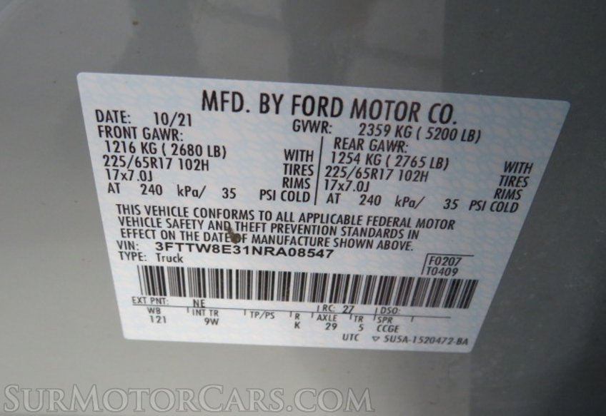 2022 Ford Maverick - Image 48