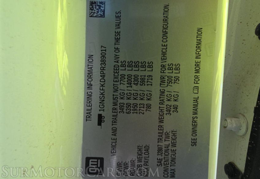 2023 Chevrolet Suburban - Image 10