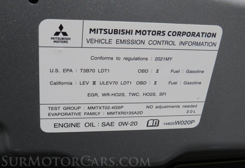 2021 Mitsubishi Outlander Sport - Image 64