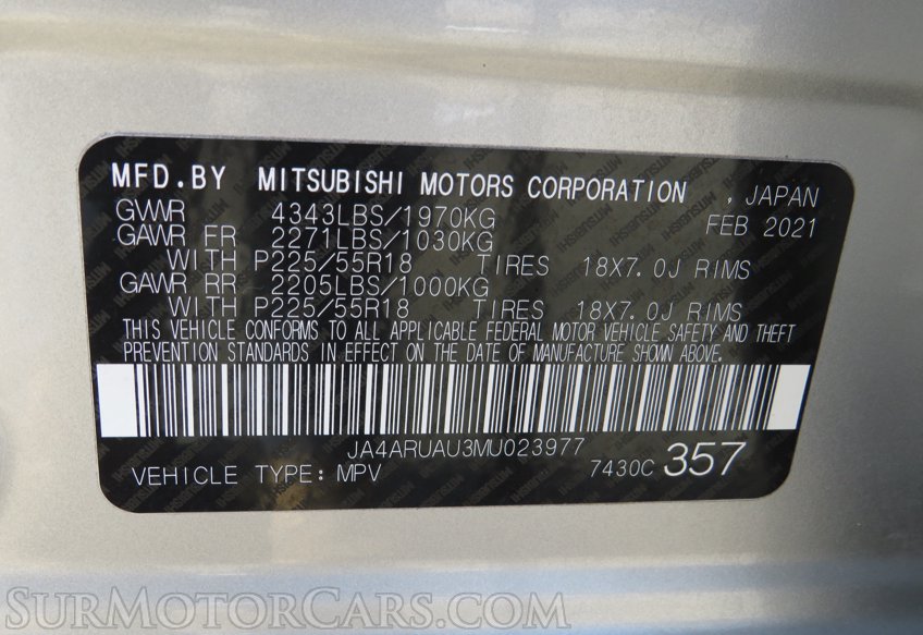 2021 Mitsubishi Outlander Sport - Image 66