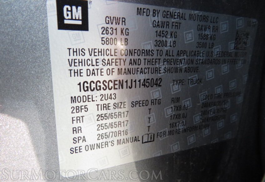 2018 Chevrolet Colorado - Image 39