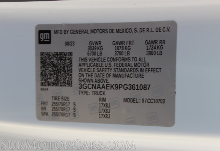 2023 Chevrolet Silverado 1500 - Image 53